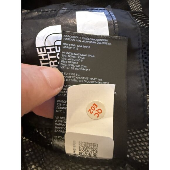 The North Face Boys 10-12 Blue/Dryvent Hooded Wind/waterproof Rain Jacket - Picture 10 of 16